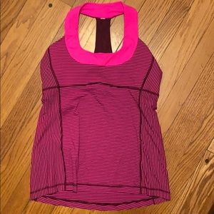 Lululemon Razorback workout top
